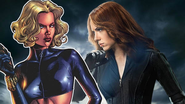 black widow in comics