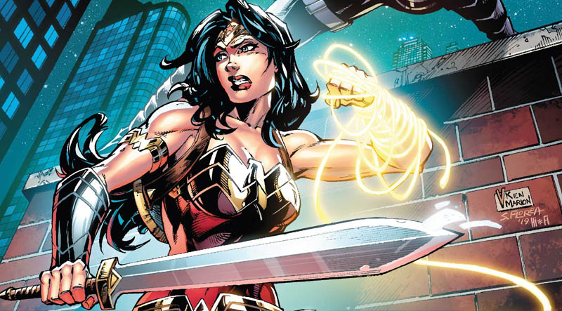 wonder woman in comics